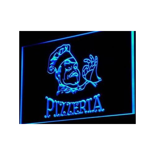 I968 Pizzeria Cafe Enseigne Lumineuse Decor Neon Light Light Signs On/Off Swtich 20+ Colors 5 Sizes
