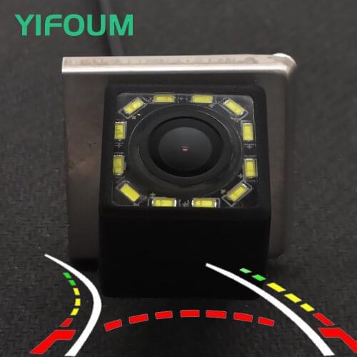 Fisheye HD Dynamic Trajectory Wireless Car Rear View Backup Camera For Renault Dacia Duster 2013 2014 2015 2016 2017 2018