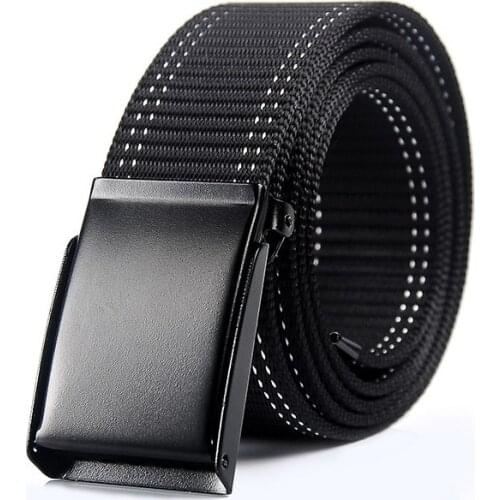 Mens Metel Buckle Canvas Belts Fashion Breathable Younger Outdoor Leisure Unisex Sport Summer Jeans Accessories Colorful Cinto
