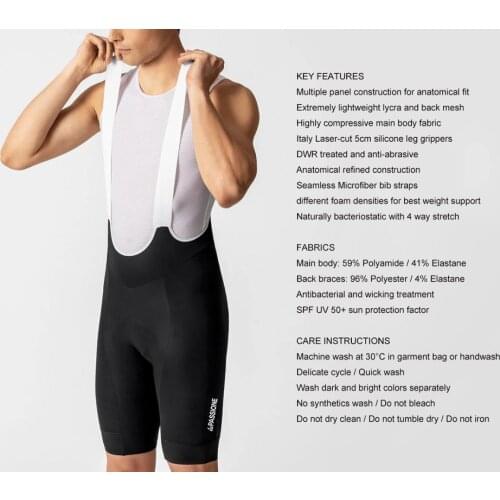 NEW 2020 BLACK bib shorts mtb bicicleta summer men cycling bib shorts pro team cycling shorts New Seamless Microfiber bib straps