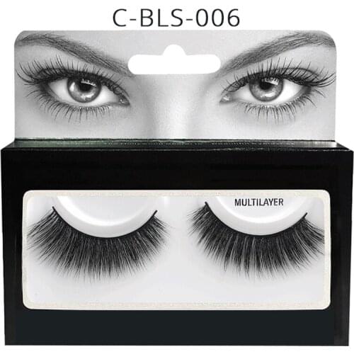Cursavela 3D Volume False Eyelashes Faux Crossing Fake Mink Eyelashes Hand Made Wispy Strip Eyelash Extension Lashes Wholesale
