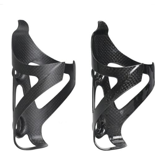 Full Carbon Fiber Bicycle Water Bottle Cage MTB Road Bike Bottle Holder Ultra Light Cycle Equipment Matte/light