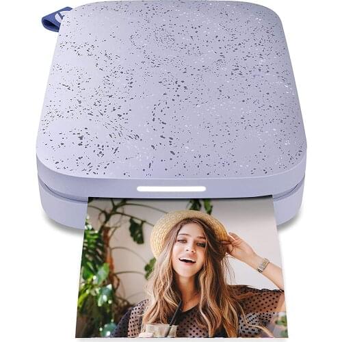 HP Sprocket Portable 2x3 "Instant Photo Printer Sticker Print Pictures on Zink Sticky-Backed Paper iOS & Android Device