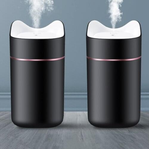 3L Mini Essential Oil Diffuser Portable Double Nozzle Air Humidifier USB Rechargeable Ultrasonic Aroma Mist Maker