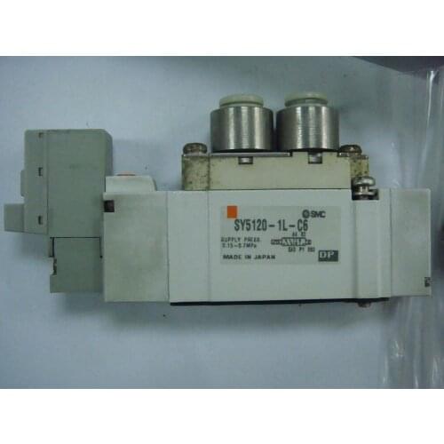 [SA] Positive! SY5120-1L-C6 Japan SMC 5 position two solenoid valve 100VAC spot --3PCS/LOT