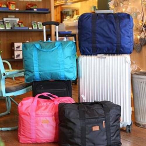 Portable Multi-function Bag Folding Travel Bags Nylon Waterproof Bag Large Capacity Hand Luggage Business Trip Traveling Bags
