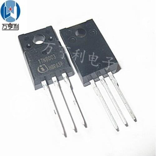 SPA17N80C3 17N80C3 TO-220F 17A 800V New and Original 5pcs/Lot