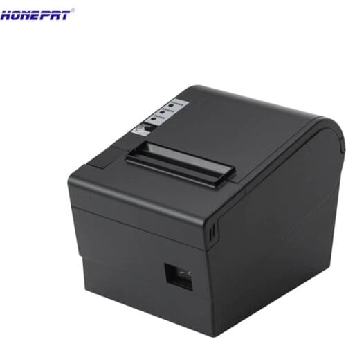 80mm 220mm/s Thermal Receipt Printer Pos Printer Desktop Restaurant Ticket Printer For Pos System Android IOS HS-825