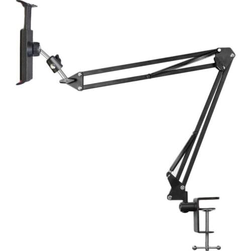 1pcs Universal Desktop Lazy Bracket Tablet Ipad Non-slip Clip Multi-angle Rotation Bracket For Smart Phone Ipad