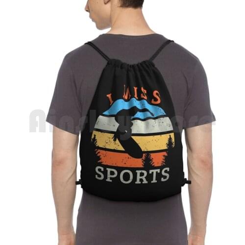 I Miss Sports No Sports Bring Back Sports , Baseball , Basketball , Quarantine , Social Distancing Unisex Outdoor Hiking