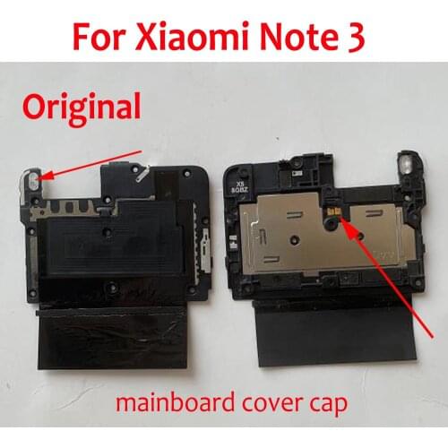 For Xiaomi Mi NOTE 3 Back Frame shell case cover on the Motherboard and WIFI antenna With NFC repair parts For Xiaomi Mi NOTE3