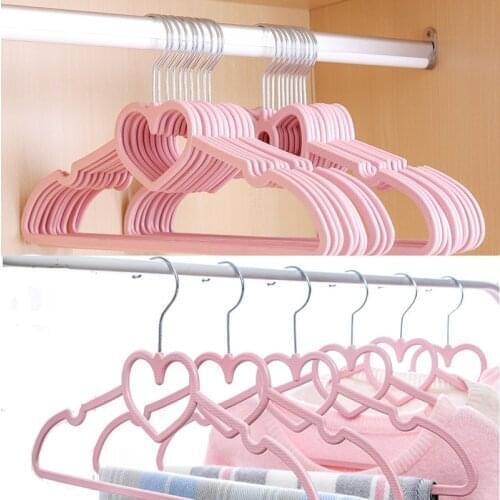 10Pc Black Standard Plastic Hangers Durable Shirt Hanger Ideal for Laundry Everyday Use, Slim Space Saving Heavy Duty Clothes