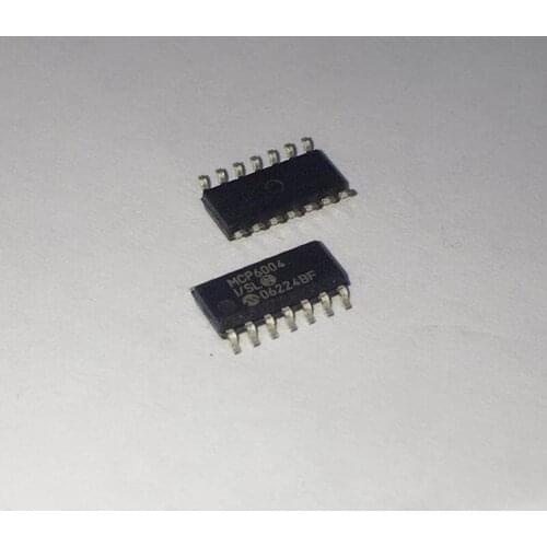 5pcs MCP6004-I/SL MCP6004-I MCP6004 SMD Package SOP14 Operational Amplifier Quad Channel 1.8V Brand New Original