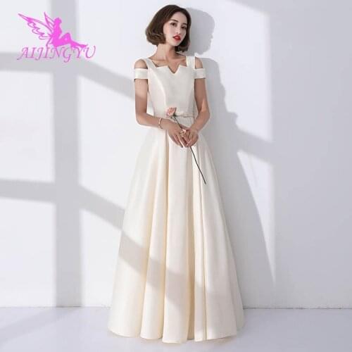 AIJINGYU 2021 2020 hot sexy wedding party bridesmaid dresses short formal dress BN156