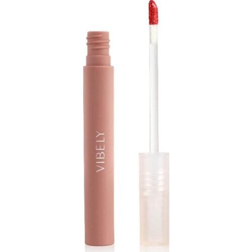 Velvet matte gloss long lasting brown matte lip gloss waterproof water gloss cosmetics feminine cosmetics