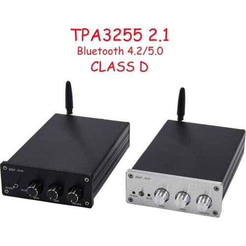 TPA3255 2.1 channel class D HIFI digital power amplifier Bluetooth 4.2 /5.0 high power