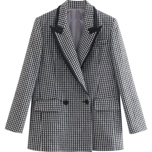 Женские твидовые пиджаки Daveanddi China At AliExpress