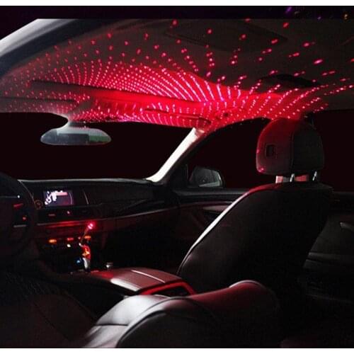 USB decorative LED lamp roof night light projector for Citroen C-Quatre C-Triomphe Picasso C1 C2 C3 C4 C4L C5 Elysee/DS-series