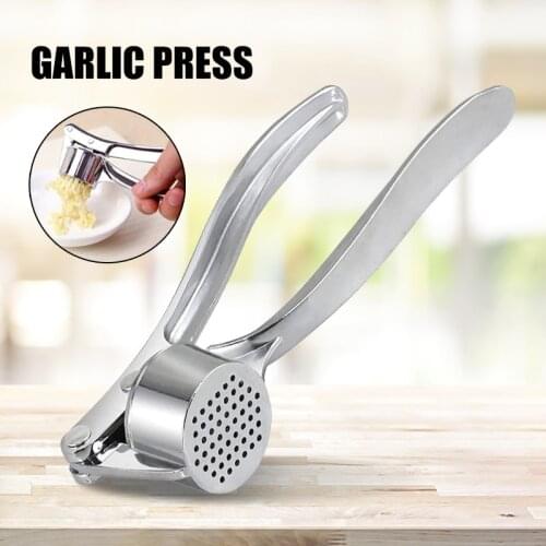 Premium Garlic Pressr Zinc Alloy Garlic Mincer Sturdy Garlic Crusher Kitchen Cooking Gadget M56