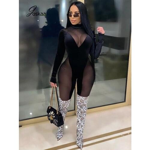 Женские комбинезоны Joskaa China At AliExpress