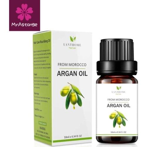 Lanthome Argan Oil Morocco Hair Oil for Dry and Damaged Hair Conditioner Repair Split Ends Moisturizing Hair Keratin Treatment