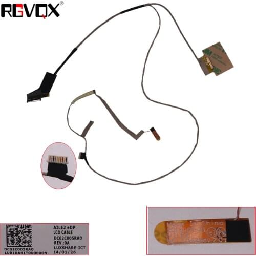 New Laptop Cable For Lenovo For ThinkPad E540 AILE2 30pin PN: DC02C005RA0 Screen LVDS Connector