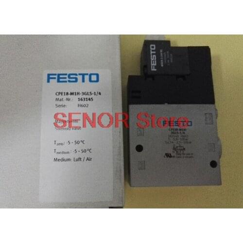 New original solenoid valve CPE18-M1H-3GLS-1/4163145