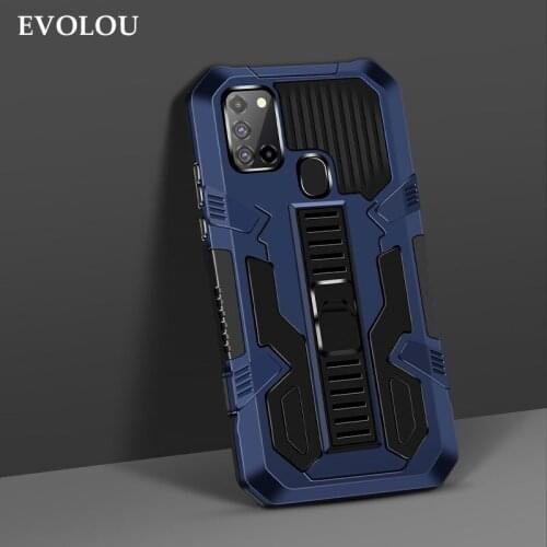 Shockproof Armor Coque for Samsung A21S A12 A32 A42 A52 A72 Case Kickstand Stand Cover for Samsung S21 Note 20 Ultra S20 FE