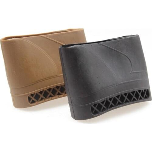 Hunting Gun Rubber Recoil Pad Rifle Slip-On Buttstock Tactical Shooting Extension Gun Butt Accessories