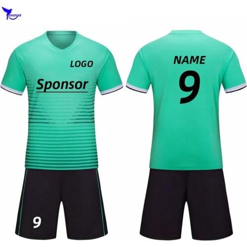Shirts+Shorts 19/20 Customize Soccer Uniforms Men Women Boys Kids Football Jerseys Futsal Team Sports Training Tracksuit Sets