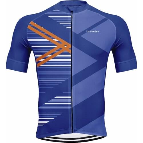 Runchita Pro Cycling Jersey Men Summer Short Sleeve MTB Bike Jersey Team Sports Cycling Clothing Ropa Maillot Ciclismo