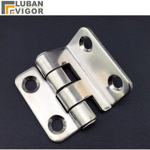 CL252 stainless steel hinge Right angle bend High and low voltage cabinet hinge Mechanical equipment hinge, industrial hinge