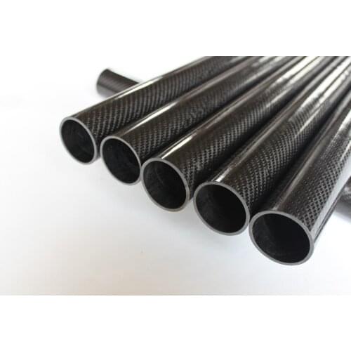 OD)47mm*45mm(OD)*1000mm roll-wrapped carbon fiber pipe