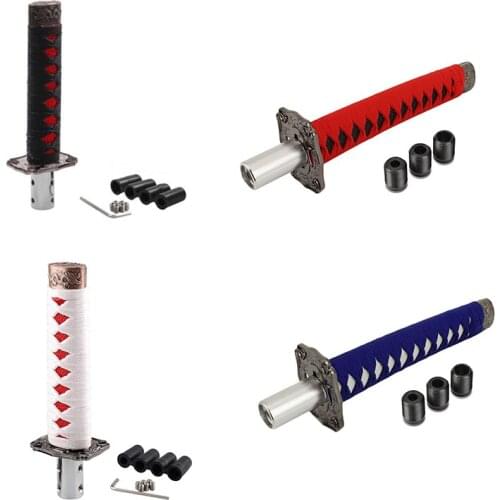 Universal Samurai Sword Gear Shift Knob Shifter Katana Metal