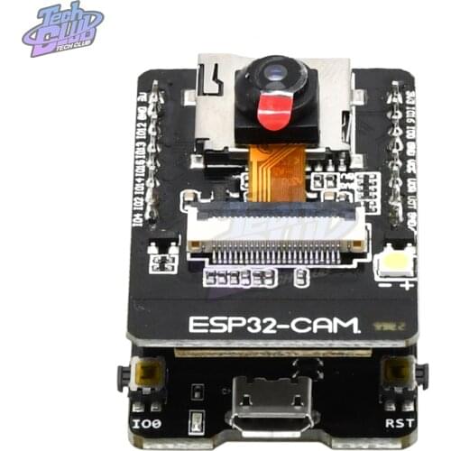 ESP32-CAM-MB MICRO USB ESP32 Serial to WiFi ESP32 CAM Development Board CH340 CH340G 5V Bluetooth+OV2640 Camera+2.4G Antenna IPX