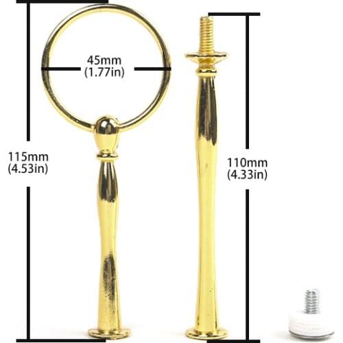10pcs Arc Metal Cake Holder Handle Accessories 2 Layers Center Handle