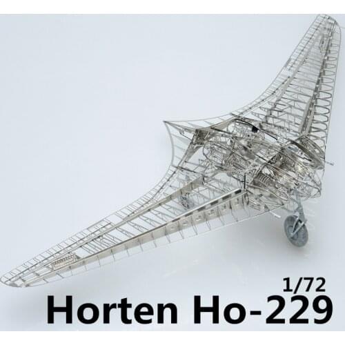 MMZ MODEL Jasmine 3D metal puzzle 1/72 Horten Ho-229 Full PE Model Assembly metal Model kit DIY 3D Laser Cut Model puzzle