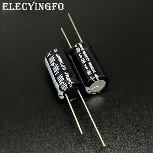 5pcs/50pcs 100uF 100V100uf JAMICON SK Series 10x20mm High Quality 100V100uF Aluminum Electrolytic capacitor