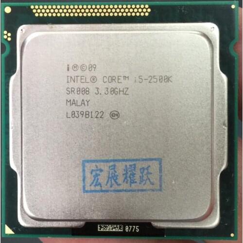 Intel Core i5-2500K i5 2500k CPU Quad-Core PC Computer Desktop CPU LGA1155