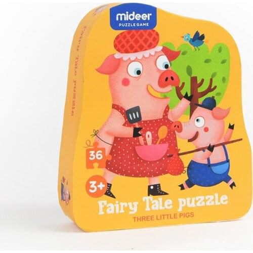 Children Theme Fair Tale Puzzle Baby Early Learning Intelligence Scene Puzzle Toys Paper Puzzle Games for Kids Baby 3Y