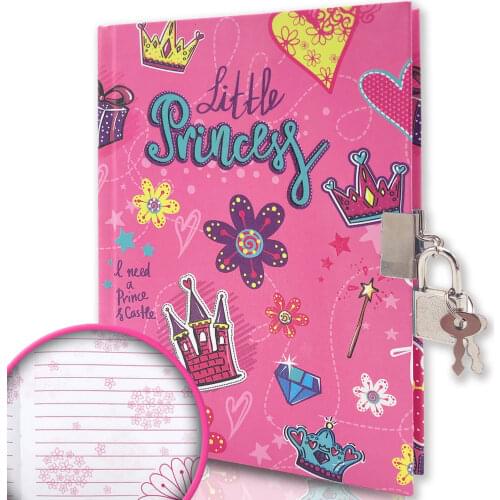 Diario Segreto，Perfect Diary with Lock and Key, Journal Secret Notebook，Kawaii Agenda Weekly Planner Writing Paper For Students