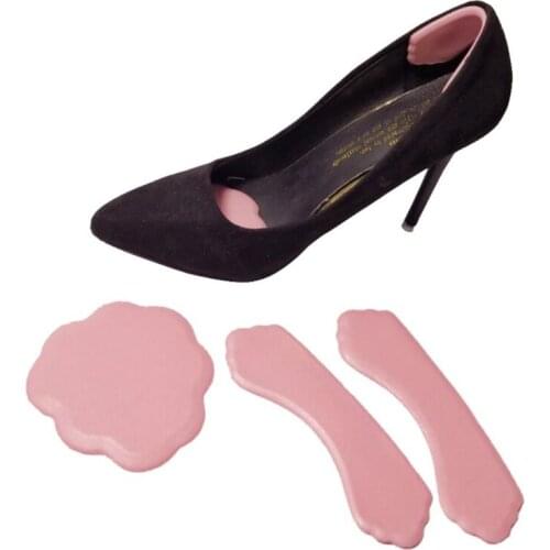 EVA Followed By Stickers 4D High Heels Female Sponge Butterfly Wear-resistant Heel