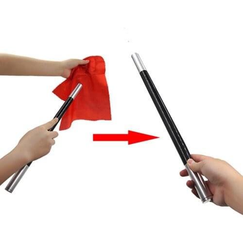 Vanishing Silk Wand/Cane Magic Tricks Stage Magia Disappearing Scarf Magie Illusion Mentalism Gimmick Prop Accessories Magicians