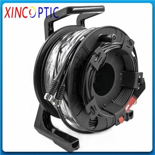 Outdoor Field Fiber Optic Armoued Cable Reel PCD310,PCD310 Portable Telecom Outdoor Tactical Cable Reel For Broadcasting