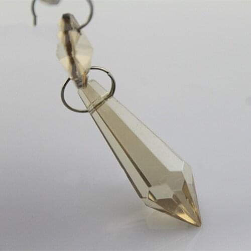 Cognac 38 sharp pearl new crystal pendant DIY