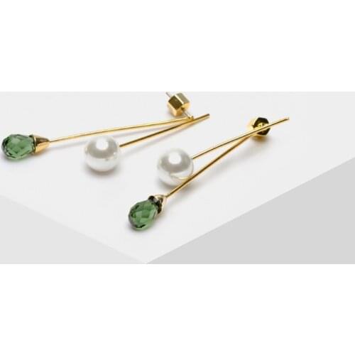 Amorita boutique Fashion geometry design geometric sense earrings