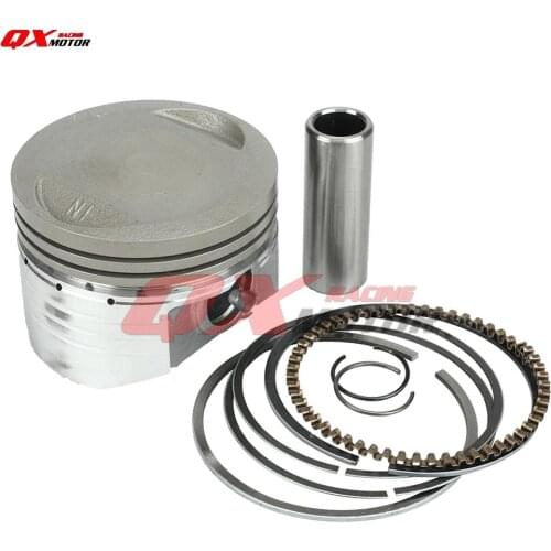 Motorcycle 56.5mm Piston 15mm Pin Piston Set For Lifan 150cc Horizontal engines Dirt Pit Bike ATV Parts