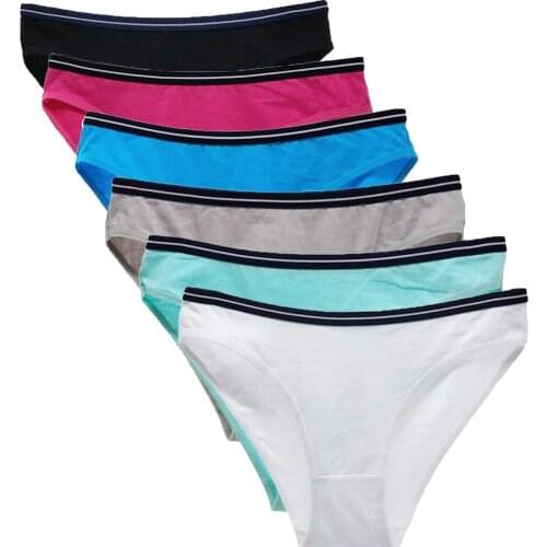 12 Pcs/Set Underwear For Women Panties Girl Briefs Sexy Lingeries Calcinha Cotton Shorts Underpants Panty Cueca Intimates