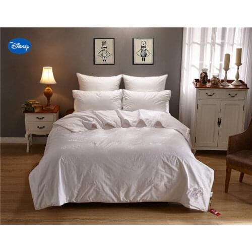 Frozen princes printed quilt mulberry silk comforter twin queen size embroidered duvet filler kids adult bedroom decor gift