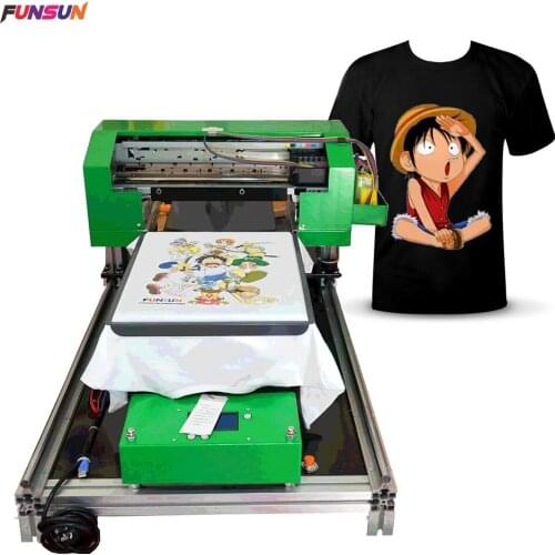 Direct to garment printer A3 size DTG printer Digital fabric t shirt printing machineHot